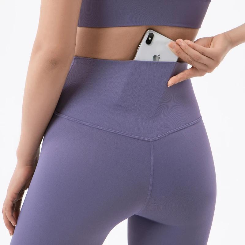 Leggings de yoga pour femmes avec poches - Taille haute grande