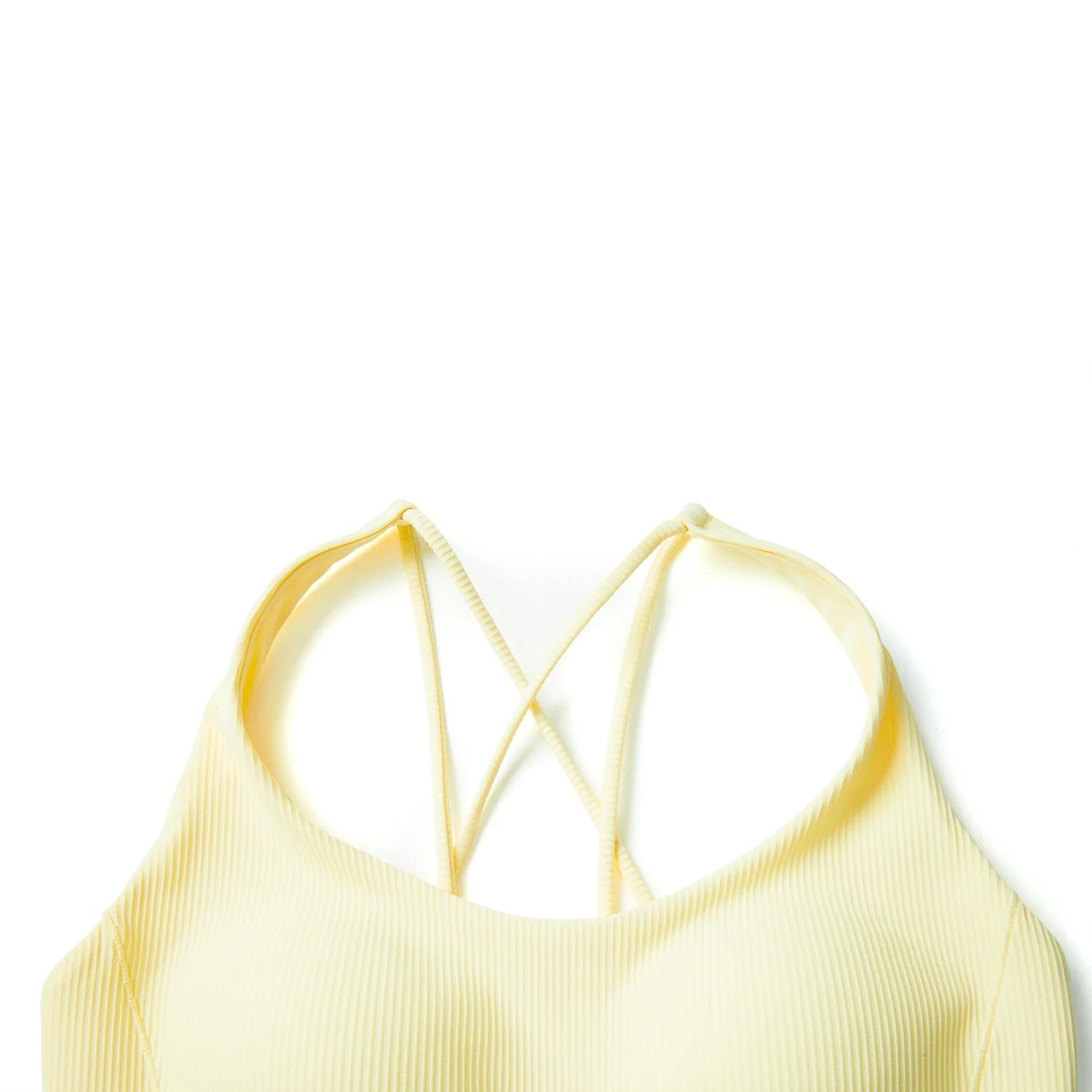 Soutien-gorge de sport femme Li-ning léger ajustement serré - FREEZ technologie 68% polyamide 32% élasthanne