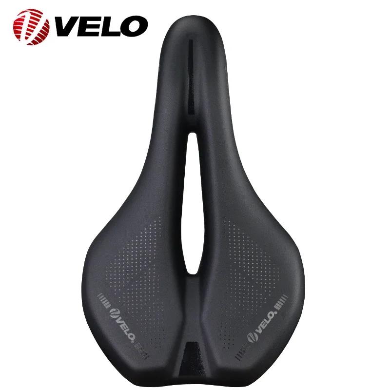 VELO Original VL-3543 PU confort creux respirant selle de vélo pour route gravier vtt ville vélos de tourisme pièces de cyclisme