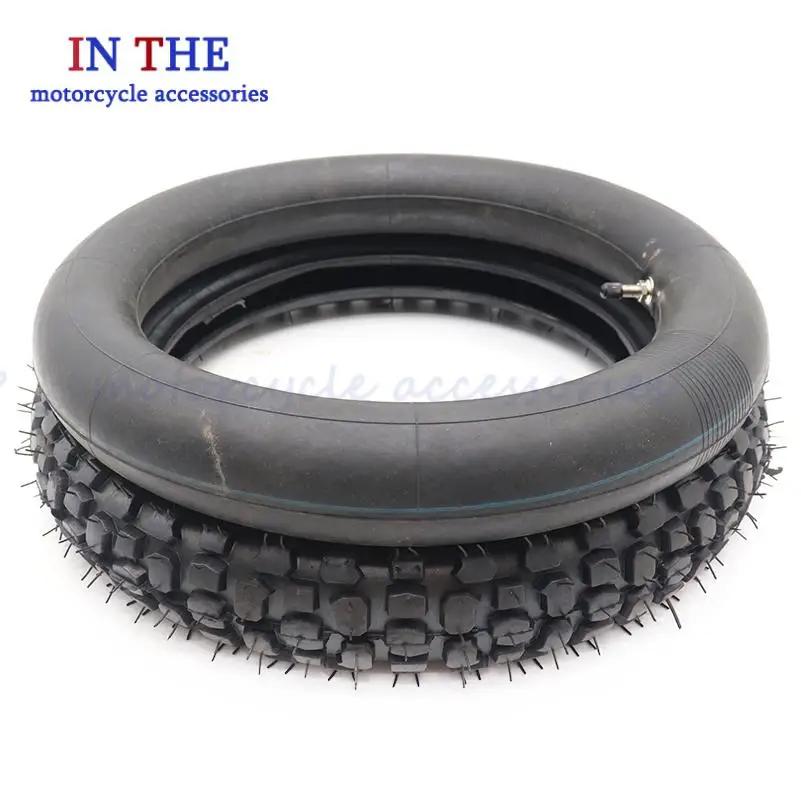 Pneu et chambre à air de haute qualité 3.00-12 pouces, pneu de 12 pouces pour moto tout-terrain, motocross, dirt bike