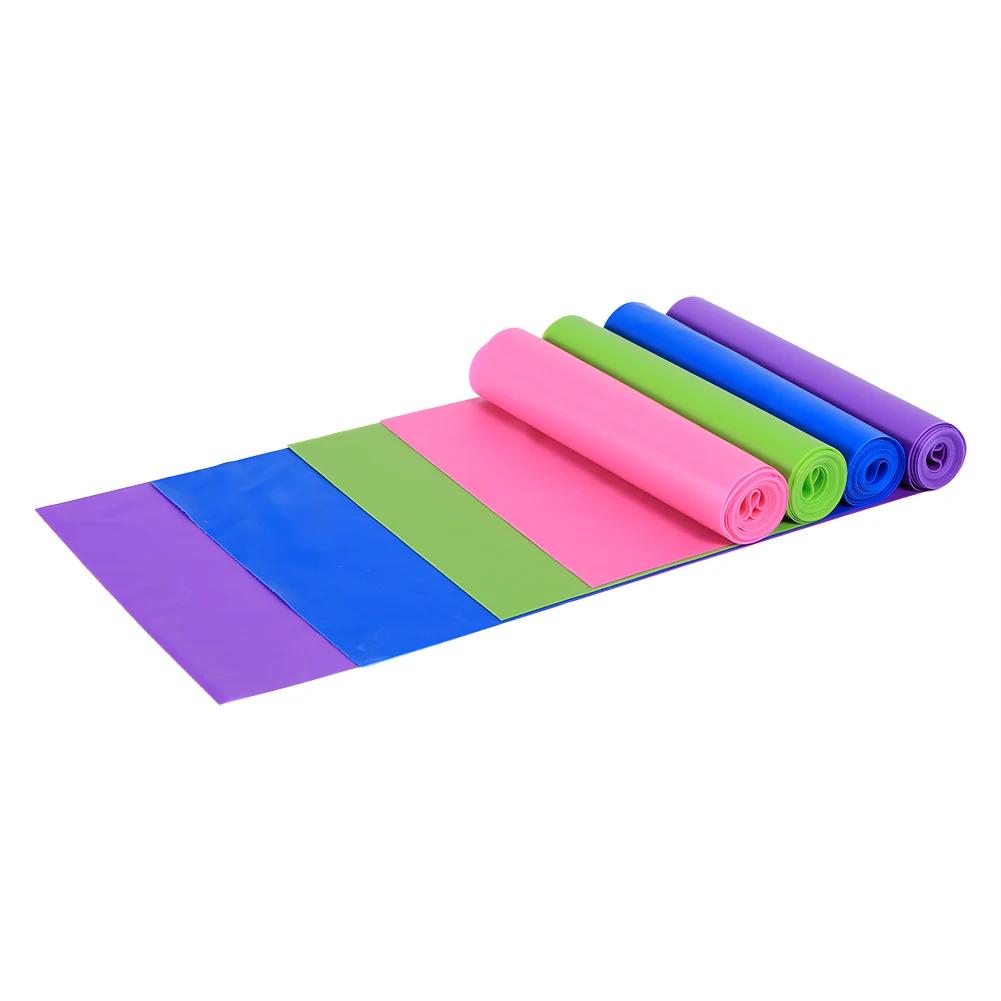 Bandes élastiques de fitness 1,5 m, bandes de résistance, accessoires de yoga et de pilates pour le crossfit, la musculation et l'exercice physique