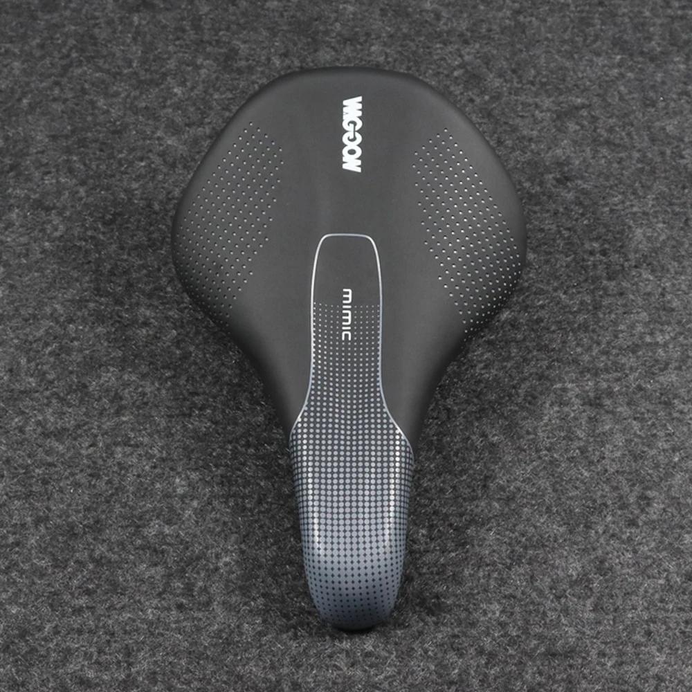 Selle de vélo Mimic TriDuvet Tt pour hommes et femmes, siège de vélo de montagne de route, siège de course large et confortable, coussin de cyclisme en plein air