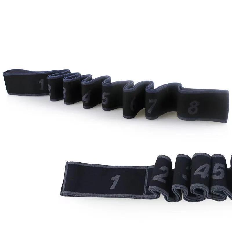 Ceinture élastique extensible pour femmes et hommes, exercice de Fitness, danse latine, sangle de traction, sport, Yoga, bande de résistance pour la musculation