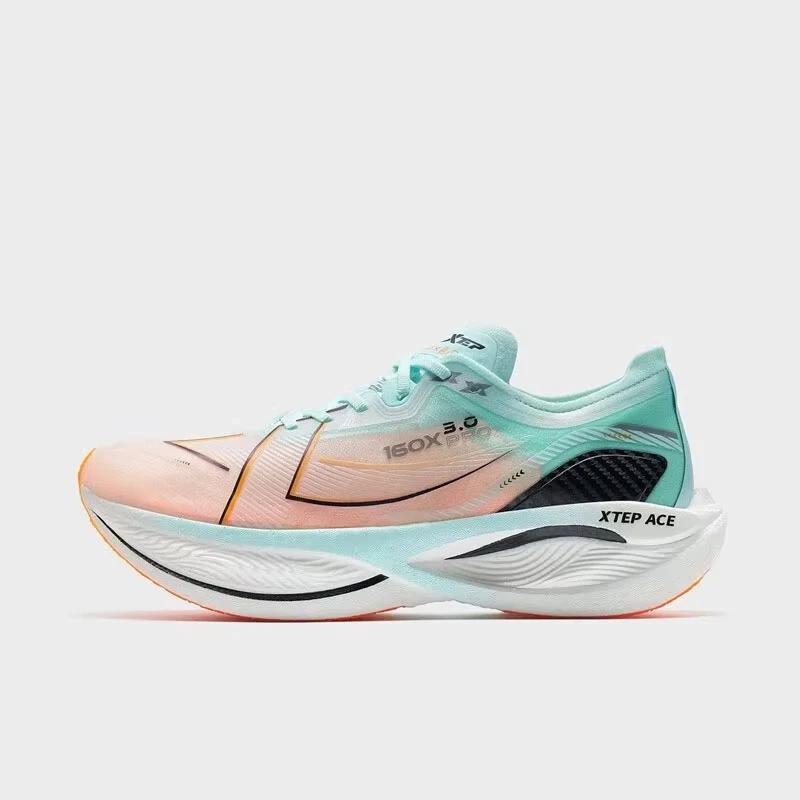 Chaussures de course homme Xtep 160X 3.0 Pro - Plaque carbone marathon PB - Amorti baume rebond