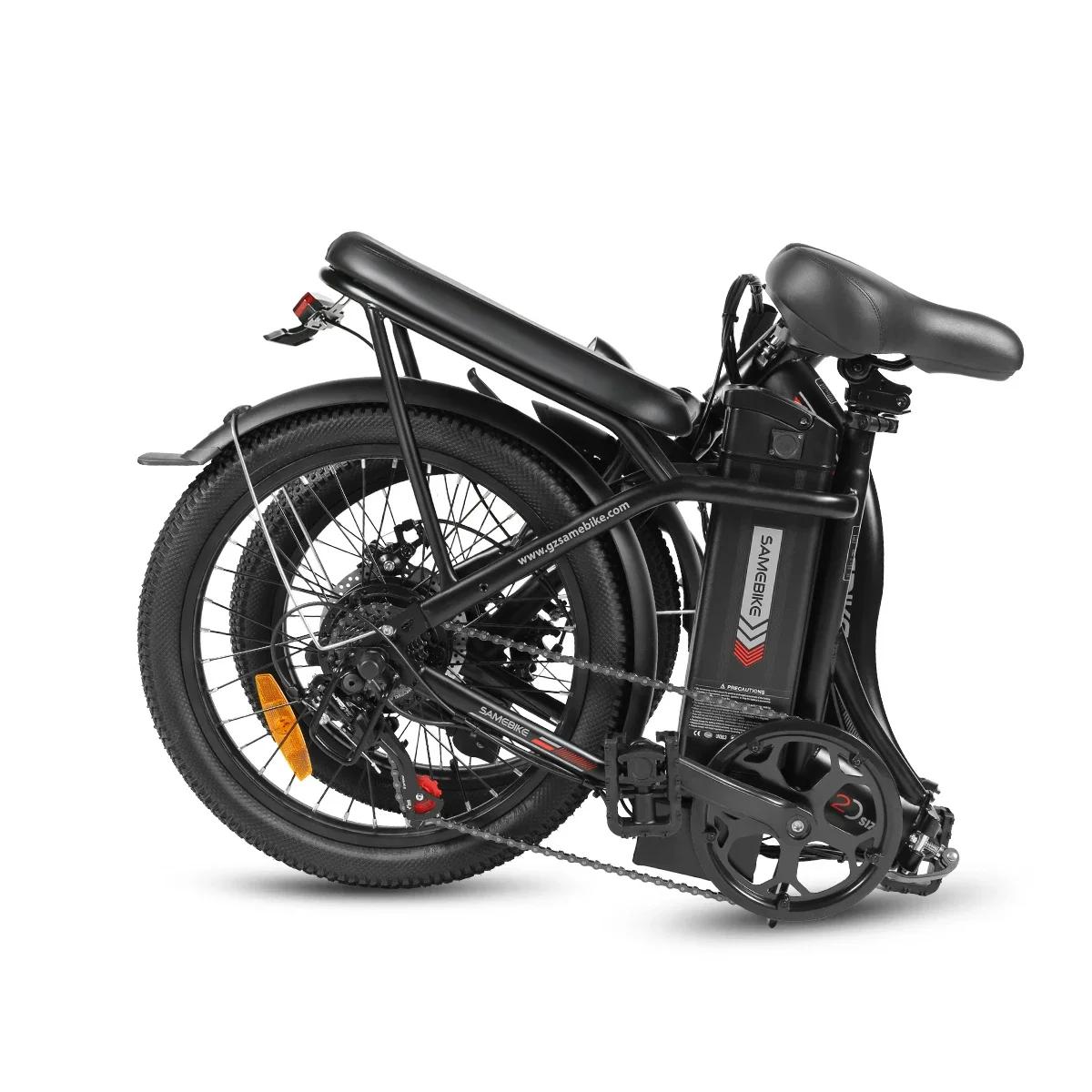 Vélo électrique de style pliable léger 350W36V12AH batterie montagne e-bike 20 pouces gros pneu ville voyage vélo électrique adulte