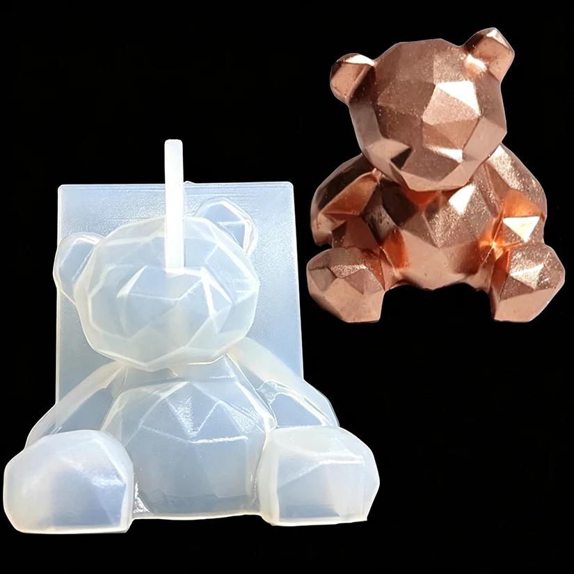 Moule en silicone 3D pour décoration de gâteaux en fondant