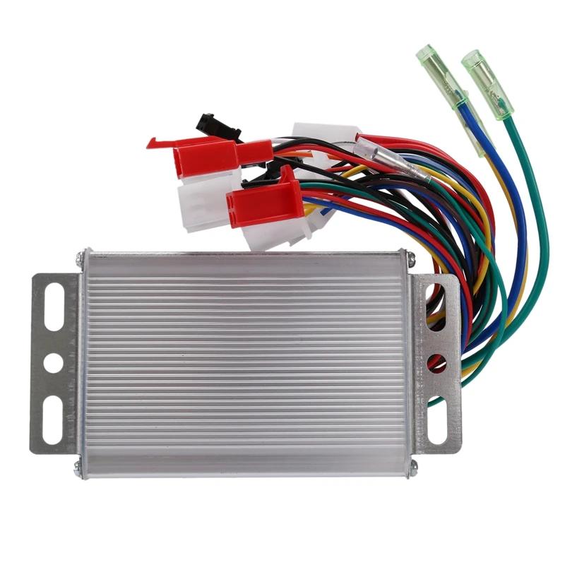 Contrôleur de moteur CC sans balais pour vélo électrique, accessoires de scooter électrique, 36V, 48V, 350W