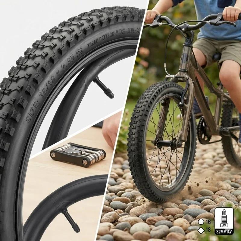 Ensemble de pneus et chambres à air pour vélo 20