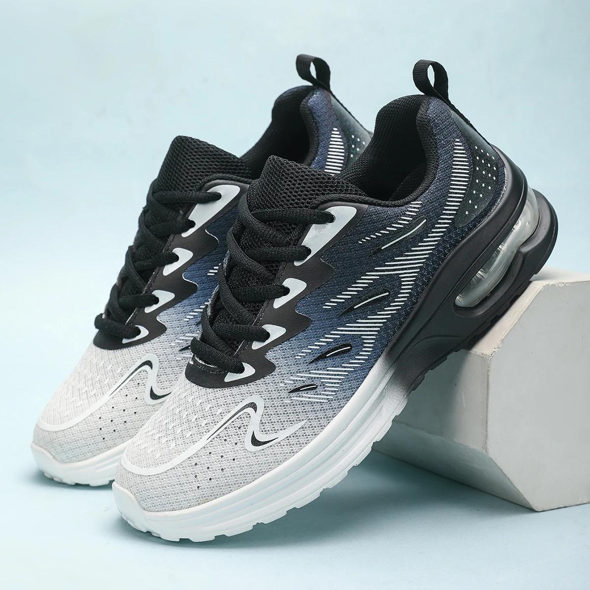 Chaussures de marche en maille à coussin d'air Encounaker - Respirantes pour femmes sport tennis