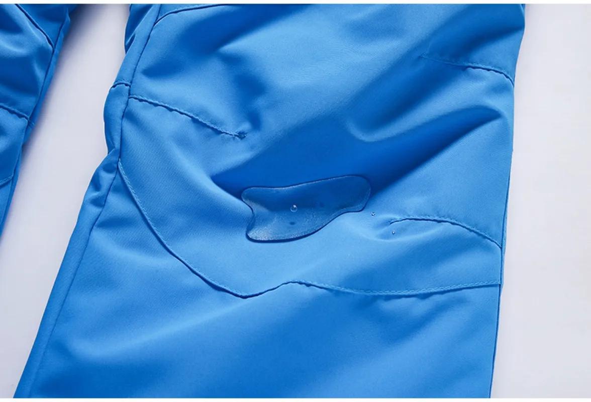 Pantalons de ski pour hommes et femmes, coupe-vent et imperméables, avec bretelles, pantalons d'hiver en coton épais et chauds, pantalons de snowboard