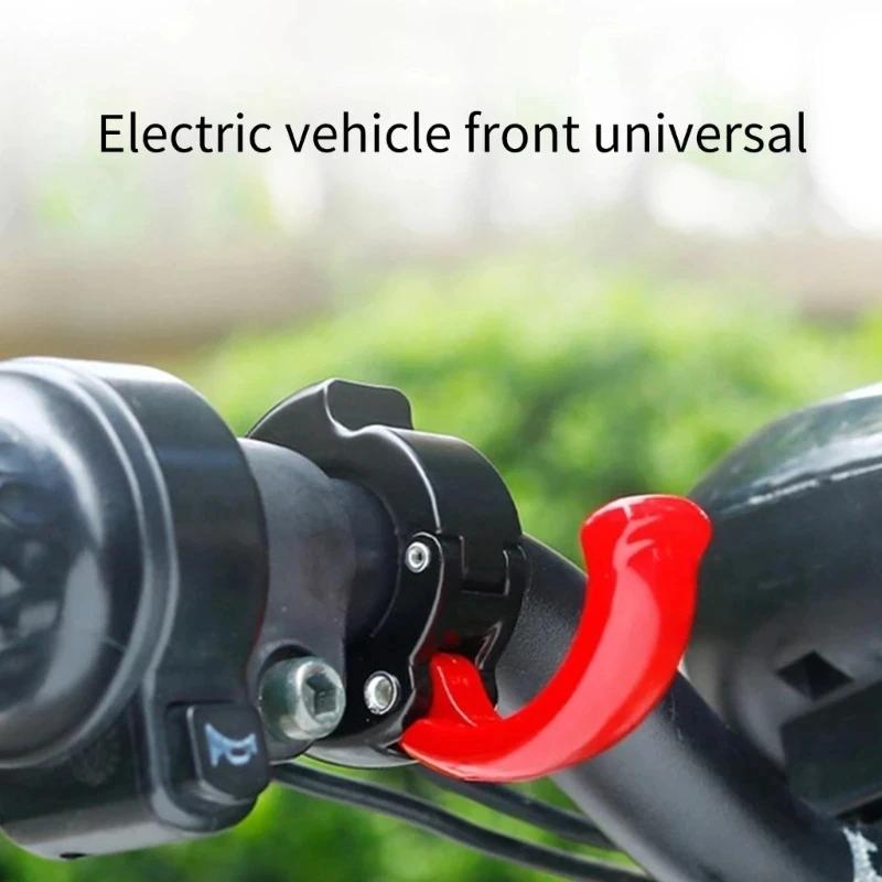 Accessoire de cyclisme multifonctionnel, crochet de guidon de vélo sans perçage, pratique pour casque de vélo, sac de courses, crochet de vélo
