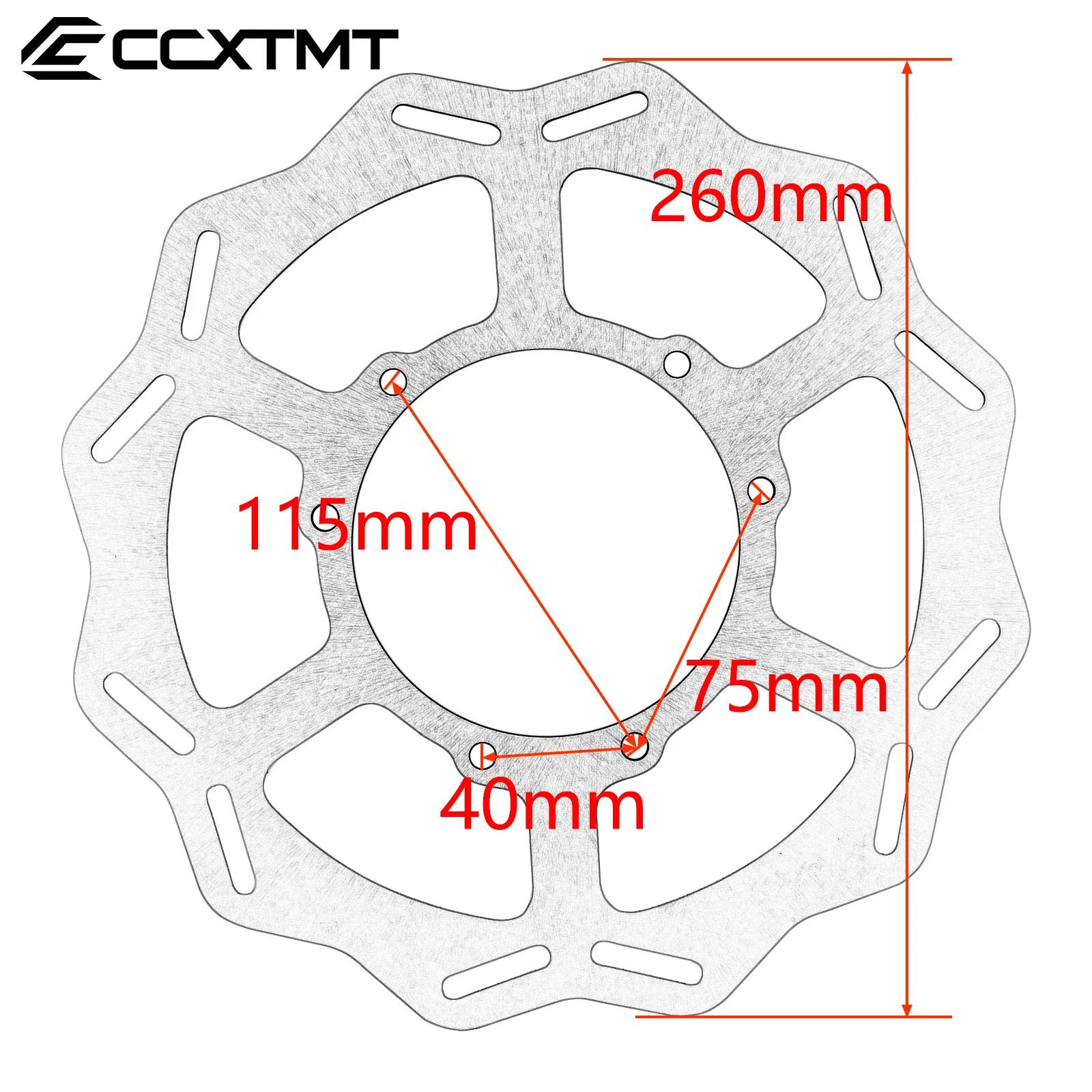 Rotor de disque de frein avant et arrière pour moto