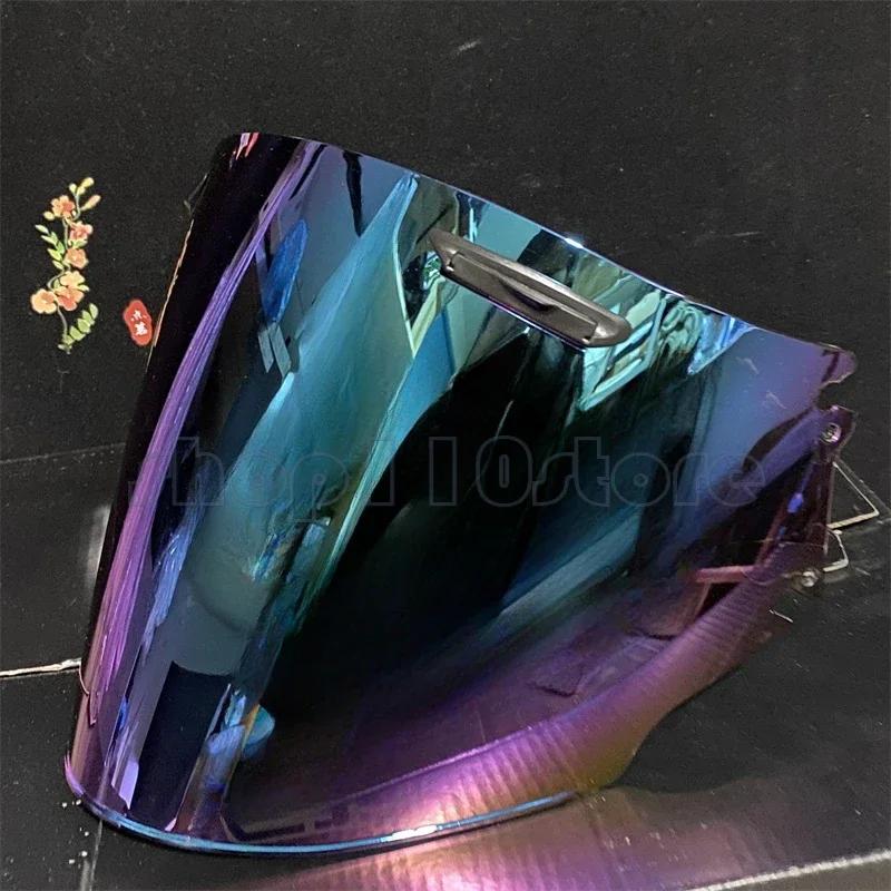 Visière moto pour Arai RAM4 demi-casque visière raccord casques de moto lentille Transparent noir arc-en-ciel visières