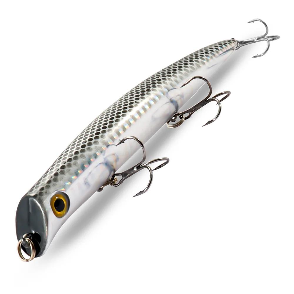 Topwater Popper leurre de pêche flottant 12.8 cm 15g 3 hameçons triples Wobbler plastique dur appât attirail Jerkbait Pe