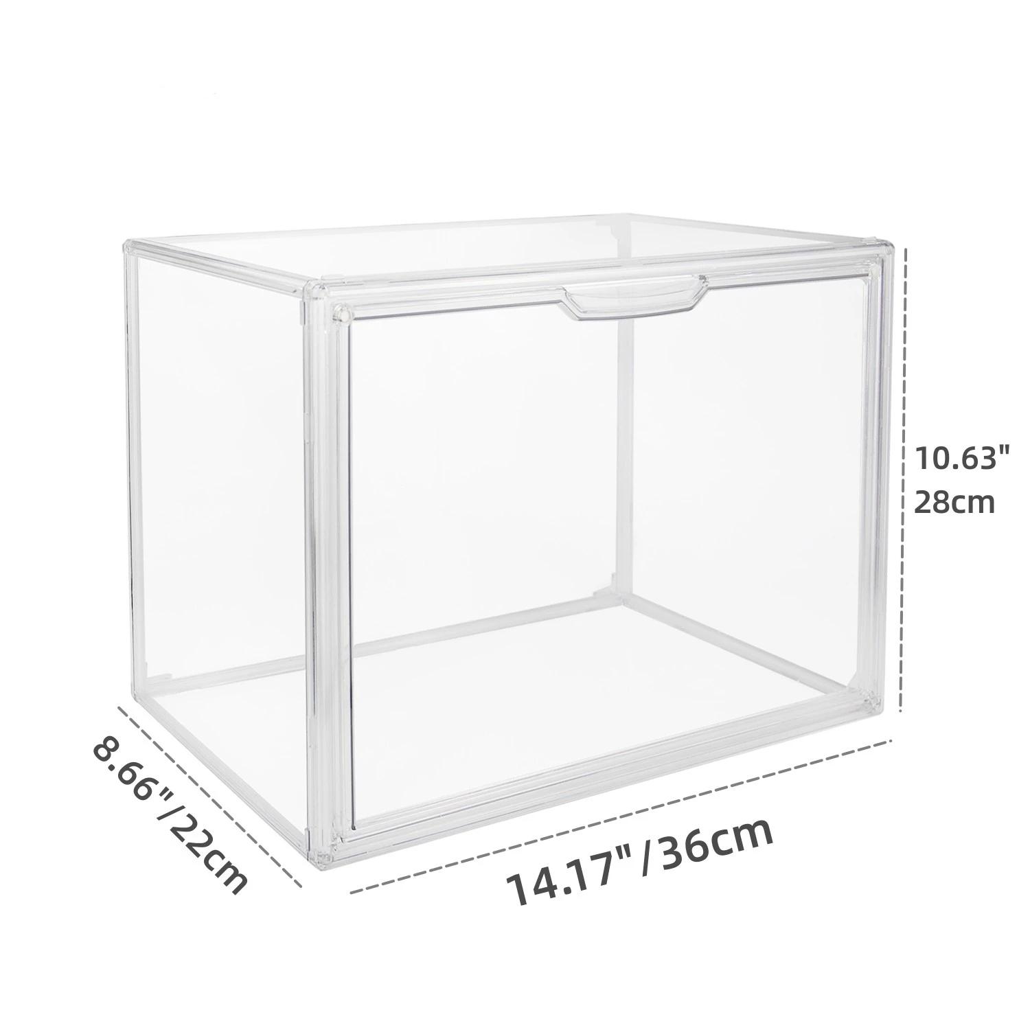 Présentoir transparent anti-poussière