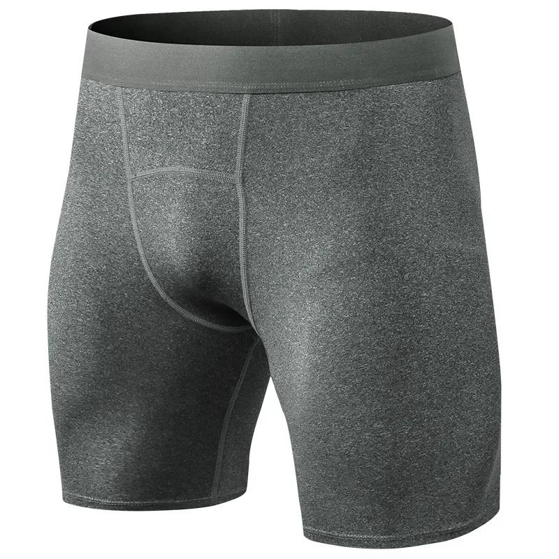 Shorts de compression Fitness pour hommes - Élastiques respirants musculation gym rapide