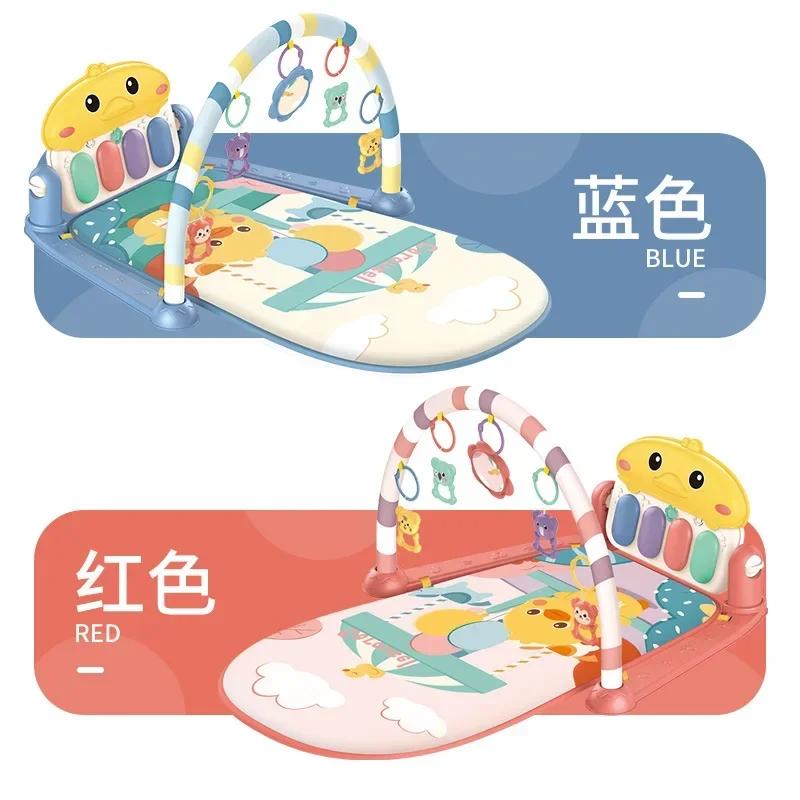 Tapis de musique pour bébé, jouets pour enfants, tapis de jeu rampant, tapis de développement avec clavier de Piano, tapis pour nourrissons, support d'éducation précoce, jouet