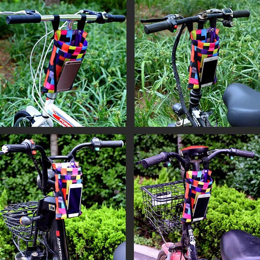 Panier de vélo multi-usages, panier avant étanche détachable pour vélos, Scooters, sac de rangement de vélo, accessoires