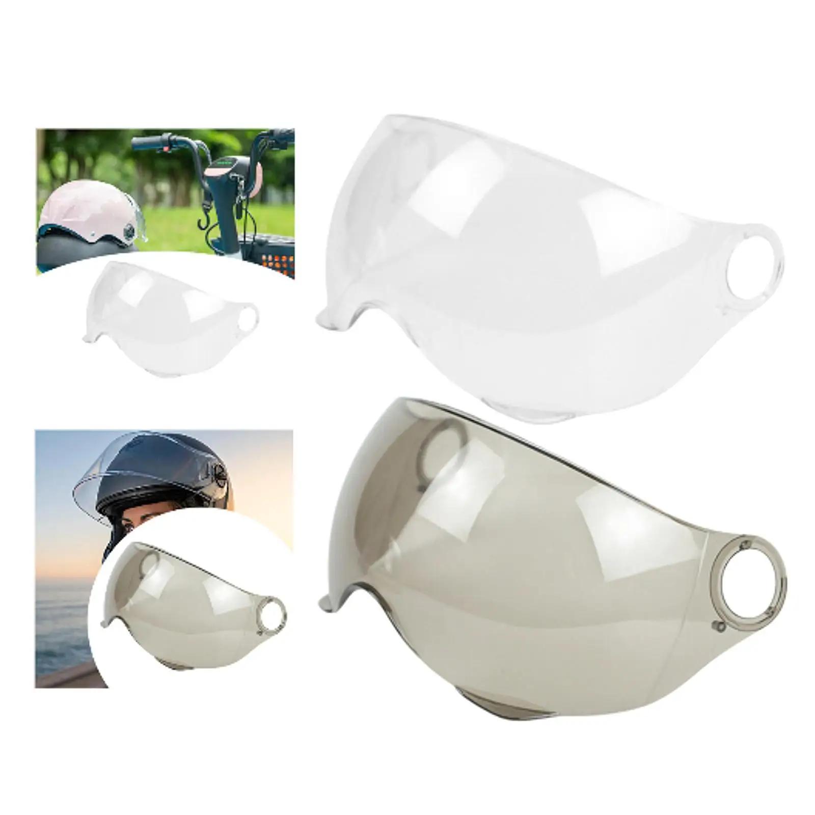 Visière de casque de moto, installation facile, anti-vent, anti-rayures, de qualité supérieure