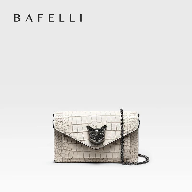 BAFELLI 2025 nouveau sac pour femmes mode tendance embrayage chat corps sacs à main marque de luxe concepteur chaîne cou