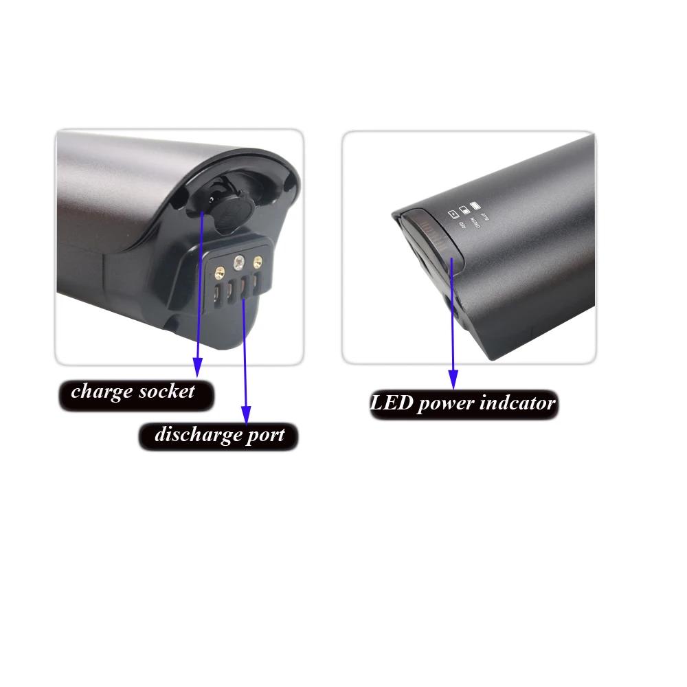 Batterie Macwheel Ranger 500 pour vélo électrique, 36V, 10Ah, 48V, 10.4Ah, Wrangler 600, SEN3 The Flex Stride Denago ECOBIKE