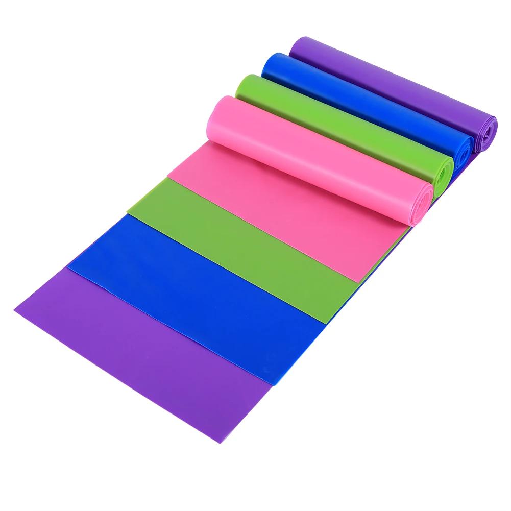 Bandes élastiques de fitness 1,5 m, bandes de résistance, accessoires de yoga et de pilates pour le crossfit, la musculation et l'exercice physique