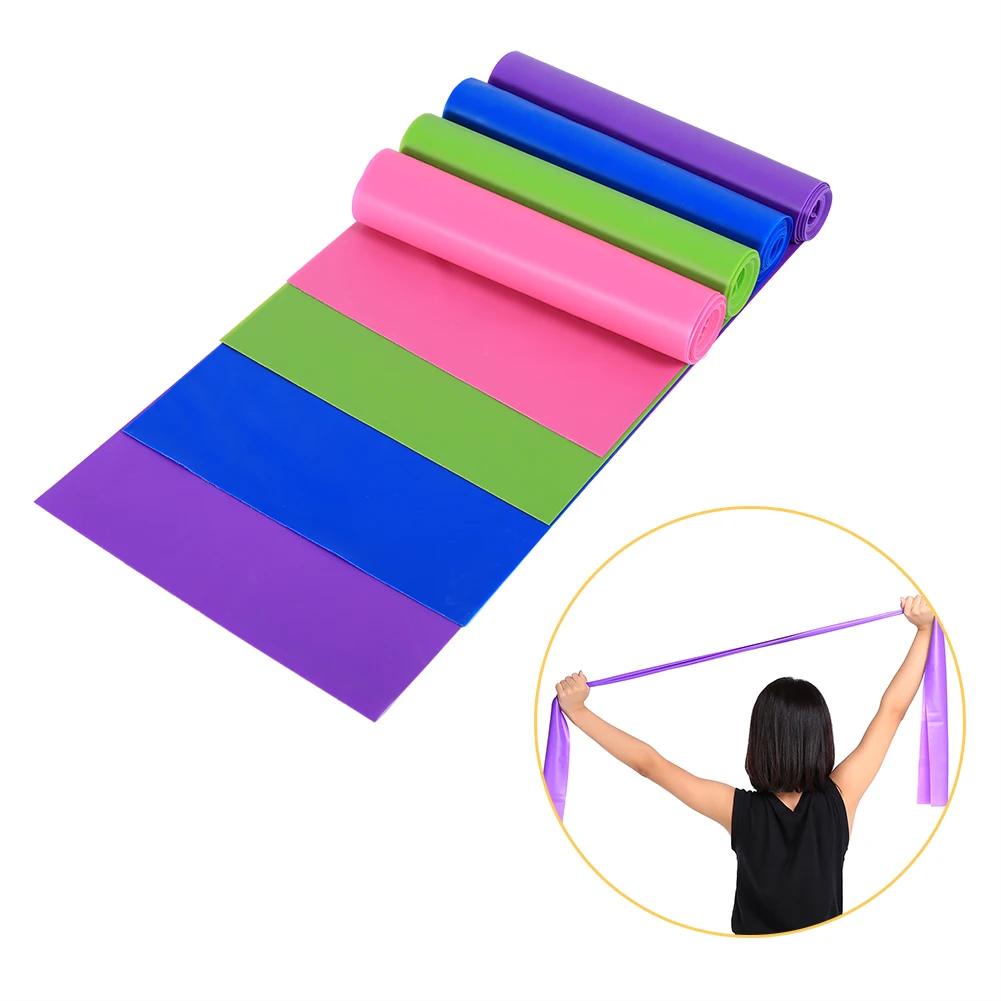 Bandes élastiques de fitness 1,5 m, bandes de résistance, accessoires de yoga et de pilates pour le crossfit, la musculation et l'exercice physique