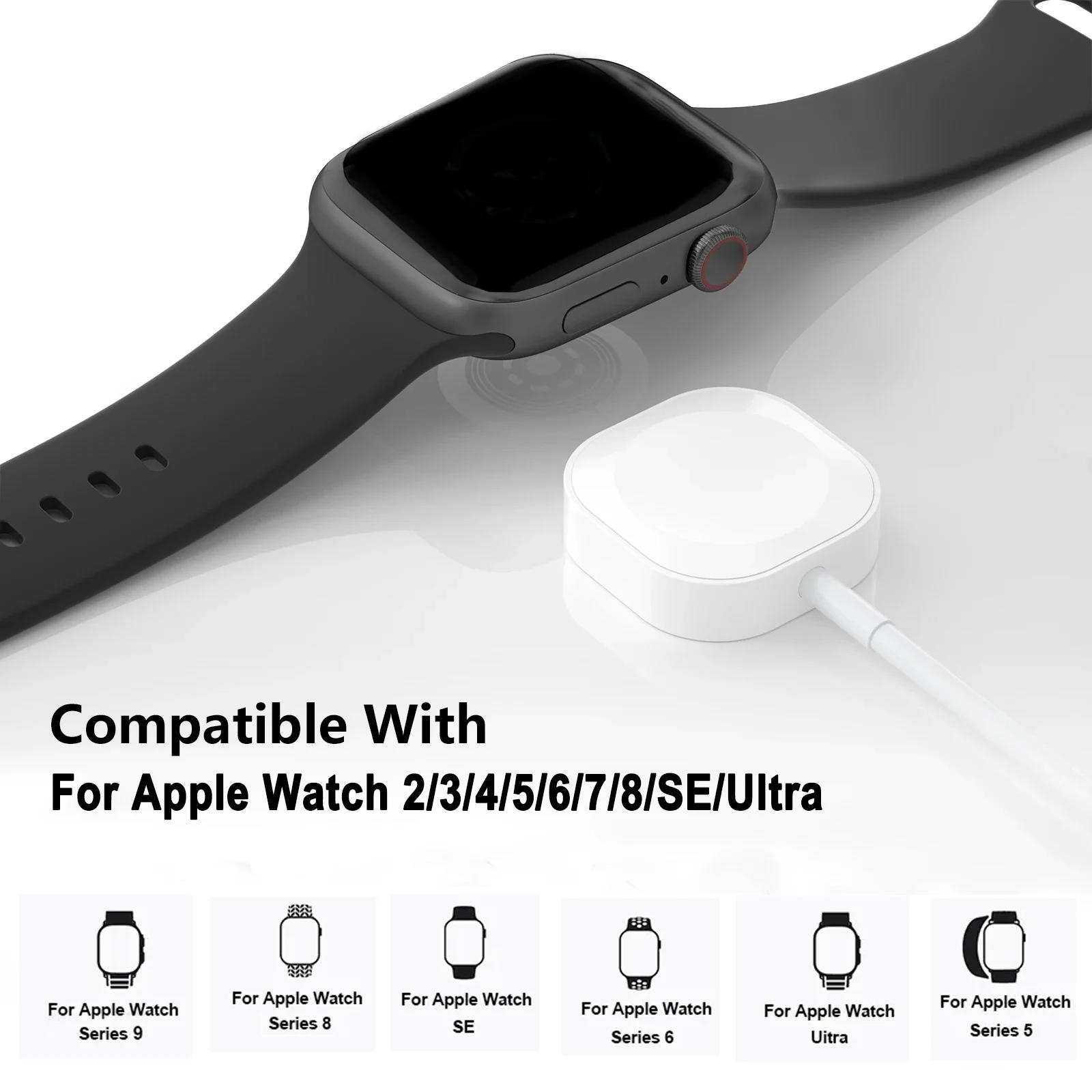 Nouveau chargeur magnétique sans fil pour Apple Watch série 9 8 7 6 5 4 SE câble de charge rapide USB Type C pour iWatch série 6 3 5 3 2 1