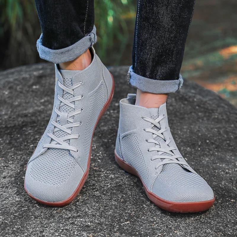 Chaussures minimalistes pieds nus marche hommes femmes - Semelle ontariDstress large