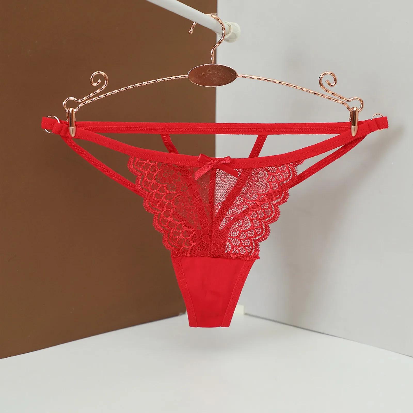 Slip femme sous-vêtements en dentelle pour femmes Sexy Hipster culotte respirant Bikinis tongs athlétiques quotidien confortable femmes sous-vêtements