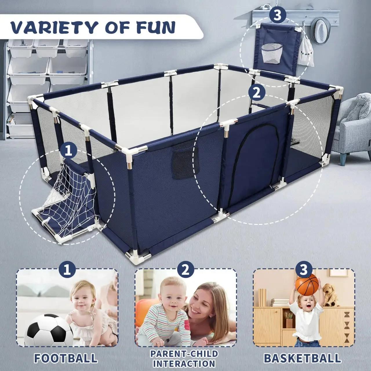 IMBABY parc bébé aire de jeux intérieure