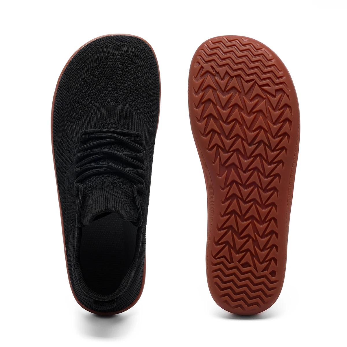 Chaussures pieds nus minimalistes baskets légères pour marche décontractée plein air nature connectée musculation pieds liberté mouvement confort durable