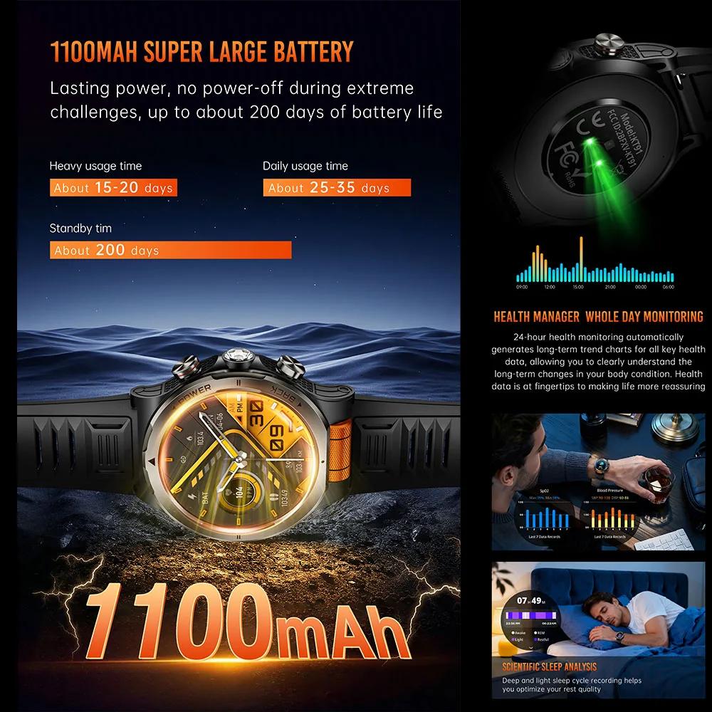 Montre de sport avec plus de 100 modes sportifs