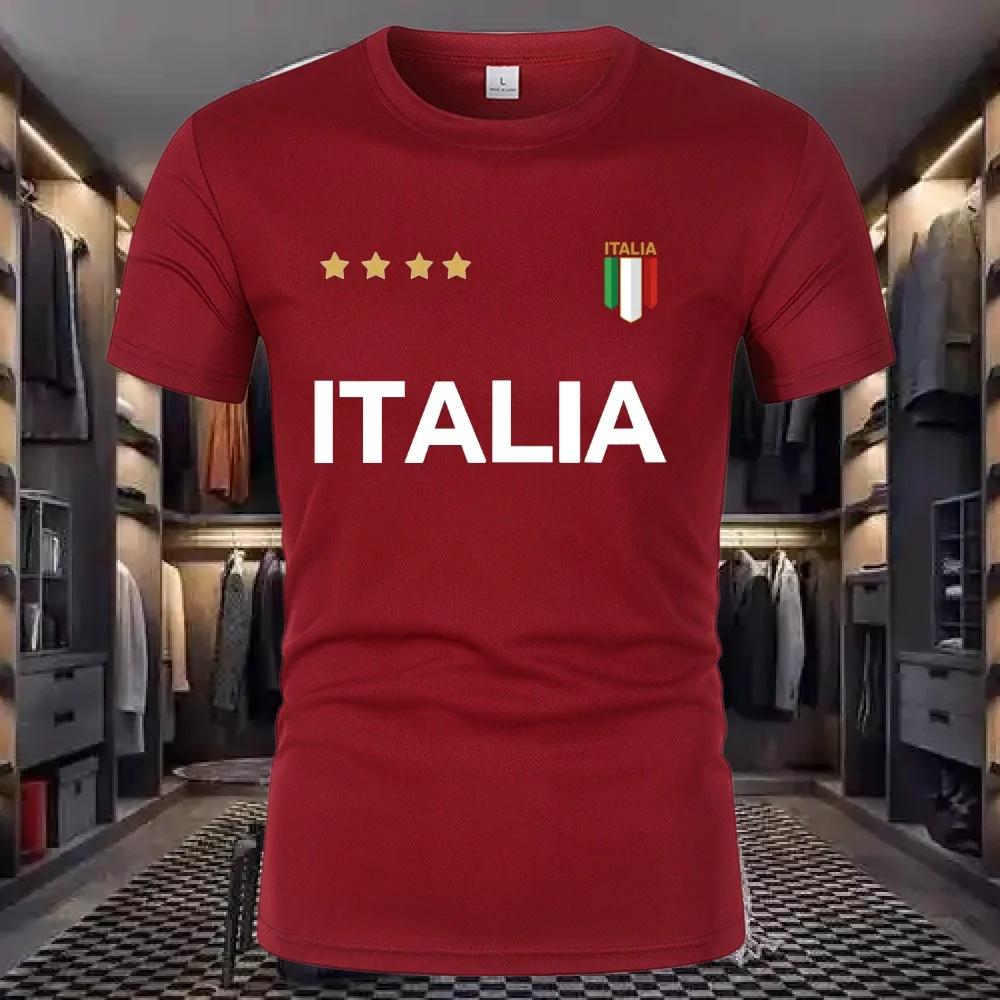 T-shirt respirant à col rond et manches amples pour homme, style décontracté et polyvalent, idéal pour l'été et les tenues professionnelles.