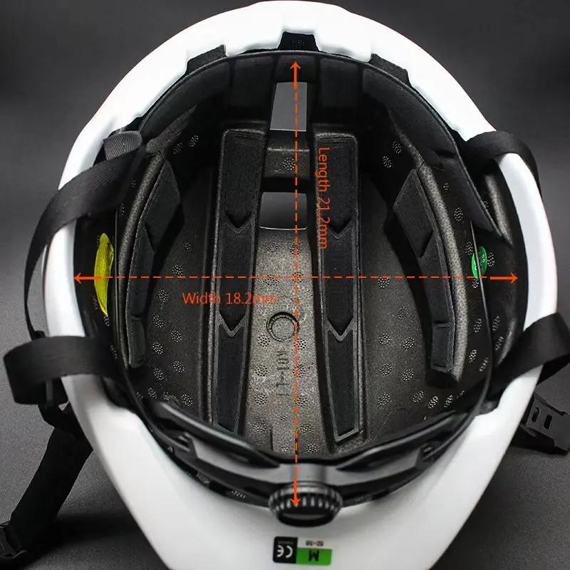 Casque de vélo de route Airbreaker rouge, casque de vélo pour hommes et femmes, équipement de vélo, équipement de sport de plein air, casque de vélo de montagne