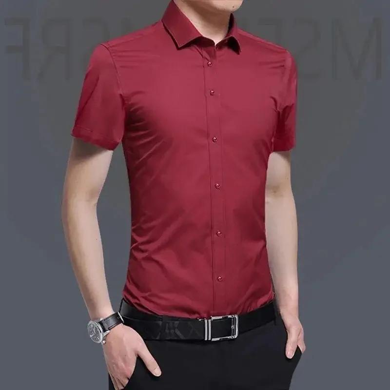 Chemise et chemisier à manches longues pour hommes, haut pour hommes d'affaires, uni avec imprimé, blanc, hipster élégant, vêtements bon marché, marque I, injDesigner