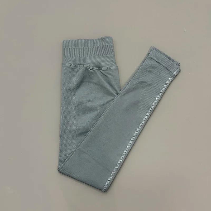Histello Leggings de sport femmes pantalons sans couture collants de Yoga Scrunch Bum Joggers Fitness Biker pantalon exe