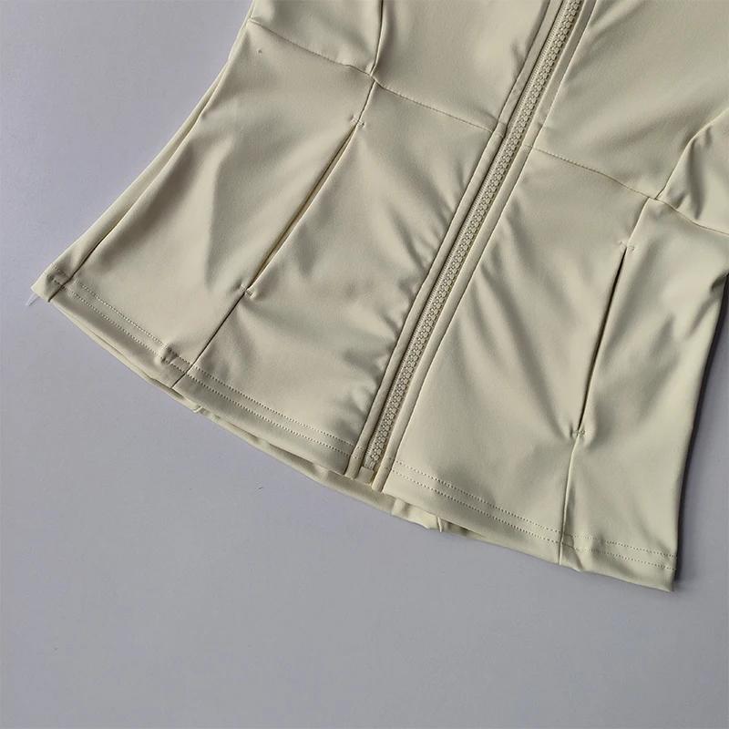 Manteau sport femme coupe cintrée automne hiver - Vêtement professionnel séchage rapide amincissant