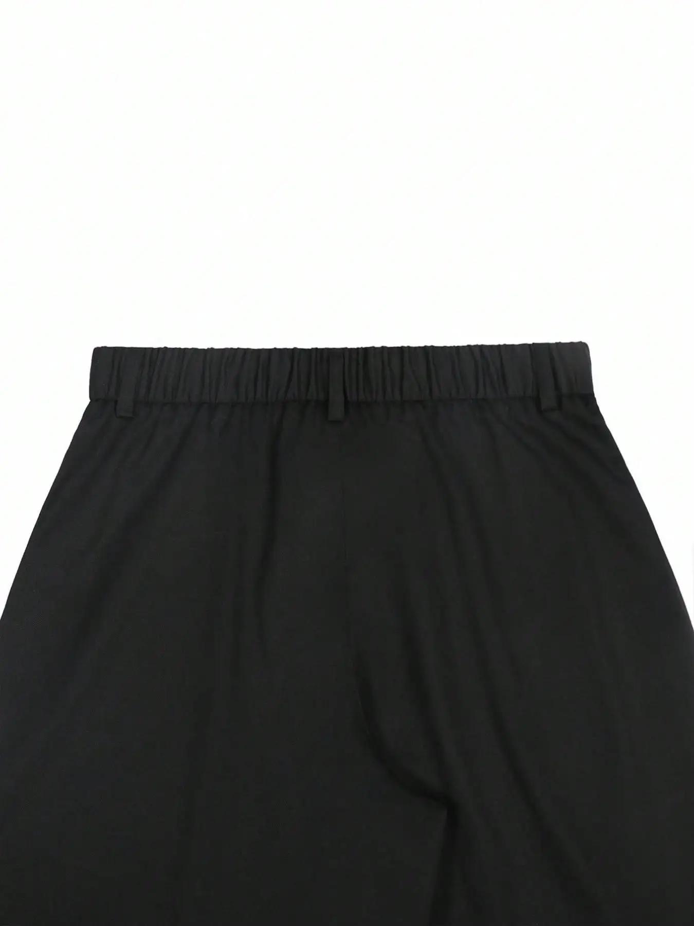 Shorts de travail pour hommes grande taille avec grandes poches inclinées, style confortable et tendance pour un usage quotidien, vêtements polyvalents pour hommes