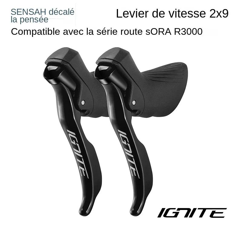 SENSAH manette de vitesse de vélo de route 2x8 2X9 2X11 levier de frein