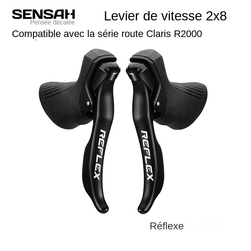 SENSAH manette de vitesse de vélo de route 2x8 2X9 2X11 levier de frein