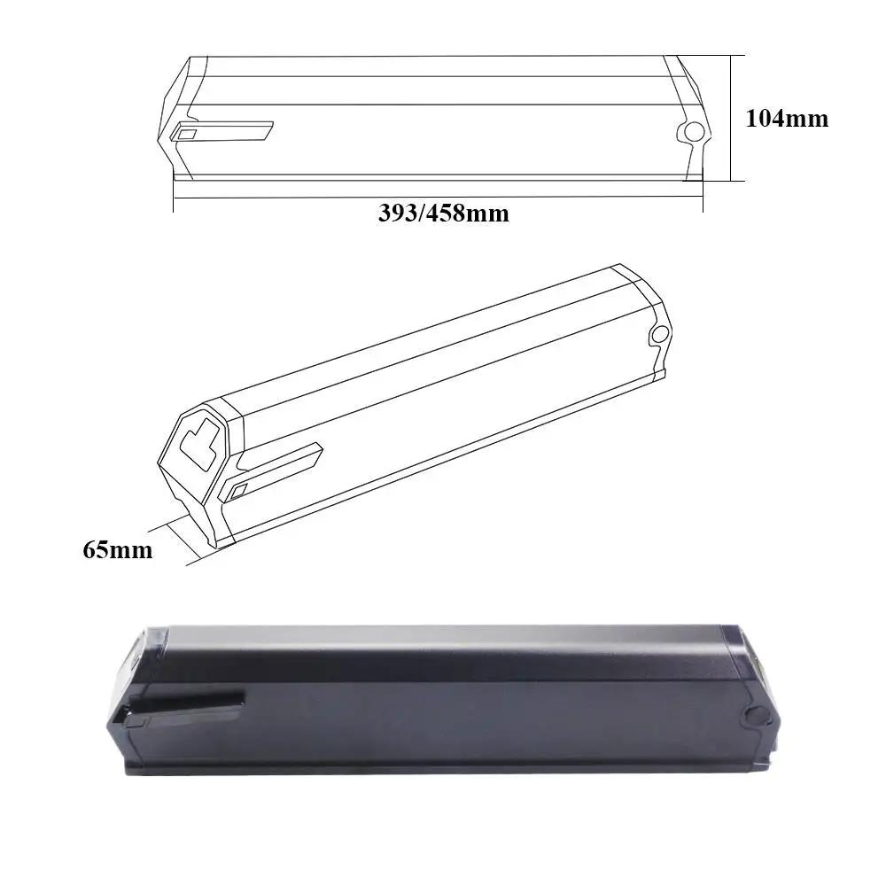 Batterie de vélo électrique Saber Plus 36V 10.4Ah 11.6Ah 13Ah 14Ah 15.6Ah 48V 17Ah batterie intégrée pour vélo électrique