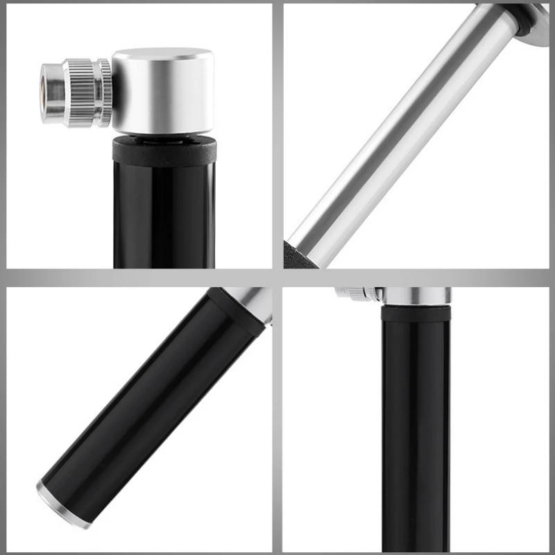 Mini pompe à vélo Portable en alliage d'aluminium