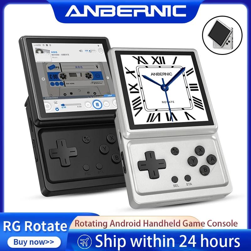 ANBERNIC RG ARC-D ARC-S Console de jeu portable conception à six boutons 4 "IPS Linux et Android OS lecteurs vidéo rétro