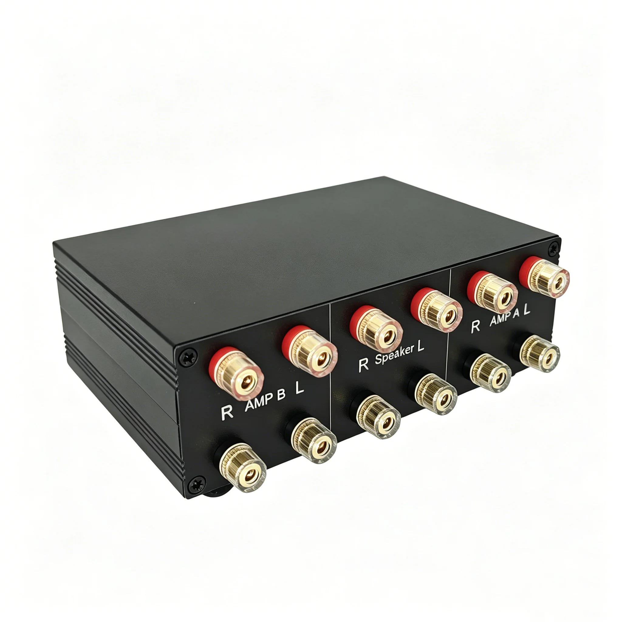 Amplificateur audio stéréo 2 voies haut de gamme/sélecteur de haut-parleur