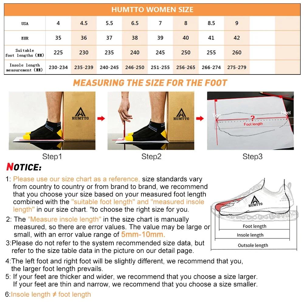 Chaussures de sport anti-aldes HUMTTO pour femme - Bottes de randonnée hiver design luxe extérieur