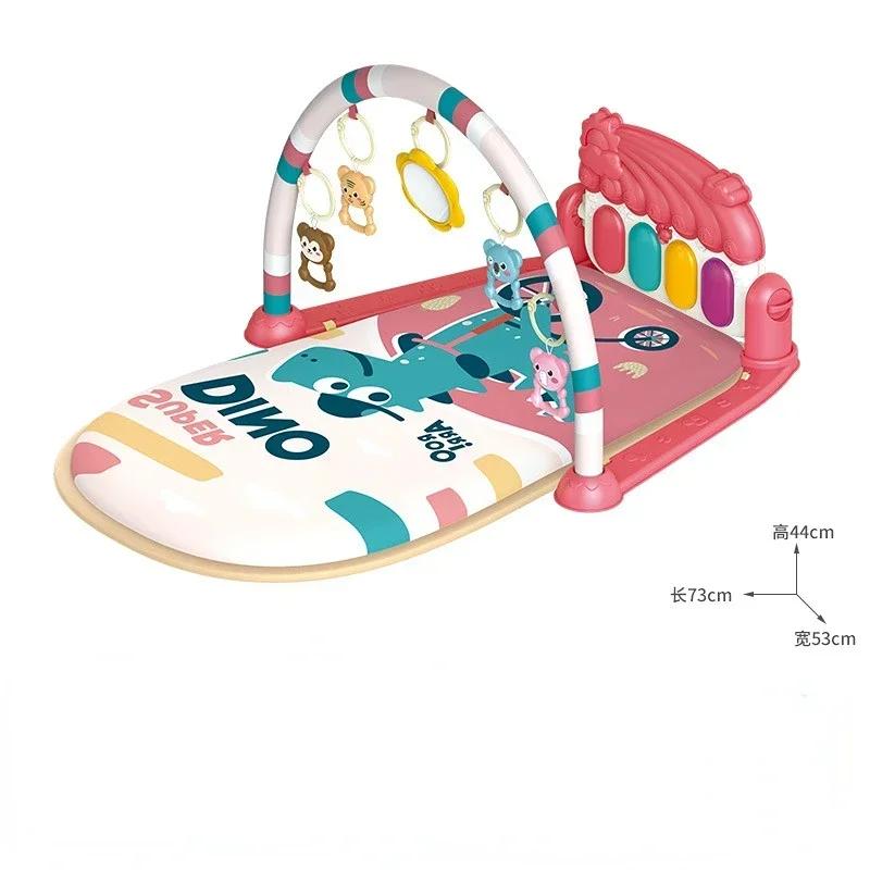 Tapis de musique pour bébé, jouets pour enfants, tapis de jeu rampant, tapis de développement avec clavier de Piano, tapis pour nourrissons, support d'éducation précoce, jouet