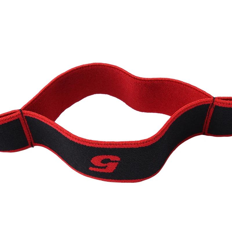 Ceinture d'étirement yoga danse - 8 sections élastiques pour Pilates et fitness latine