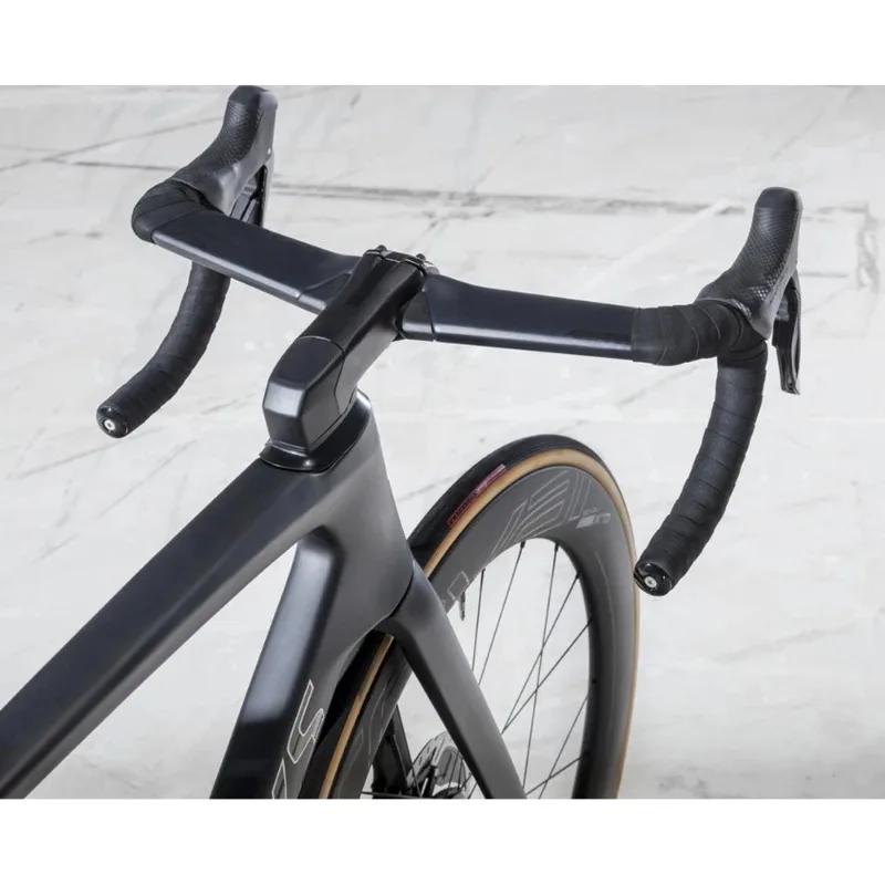 Guidon vélo route carbone T1000 aérodynamique 31.8x400/420/440mm barre chute sport