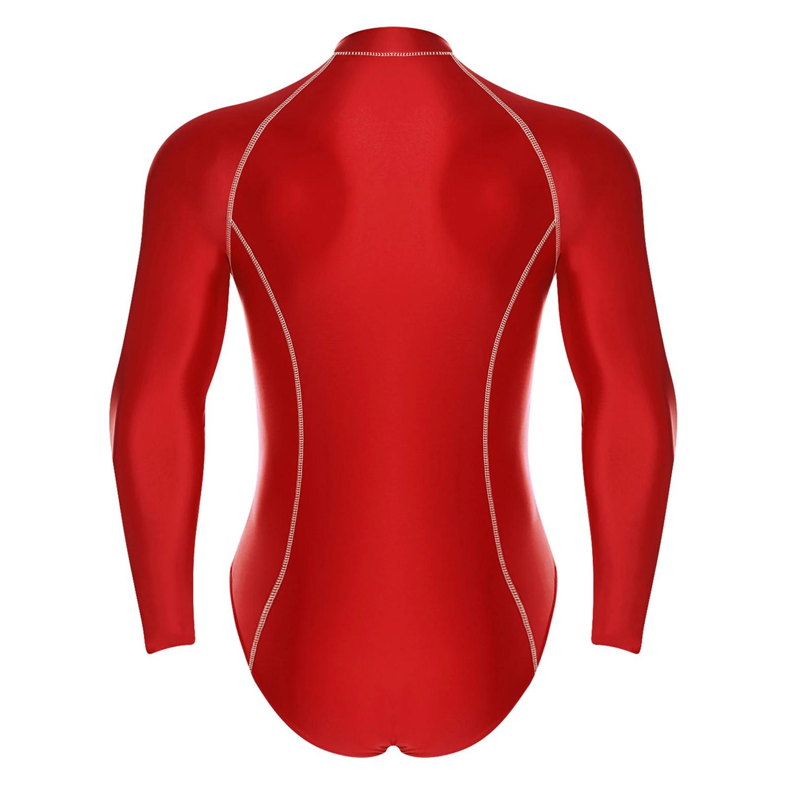 Maillot de bain une pièce brillant pour hommes
